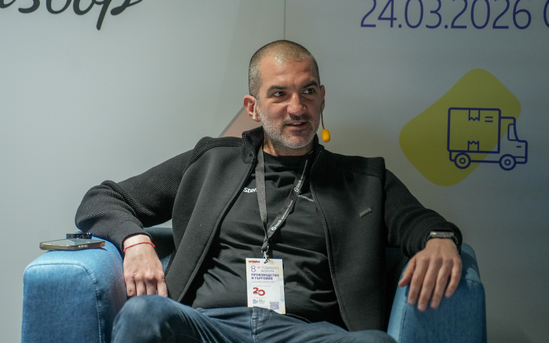 Стефан Чорбанов по време на панелна дискусия