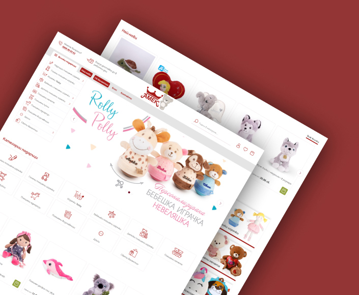 Редизайн и миграция на онлайн магазин Amek-toys.com от WooCommerce към Magento - 1
