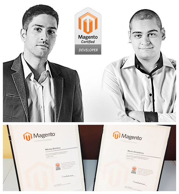 Stenik е уеб компанията в България с най-много сертифицирани Magento програмисти. Но търсим още!