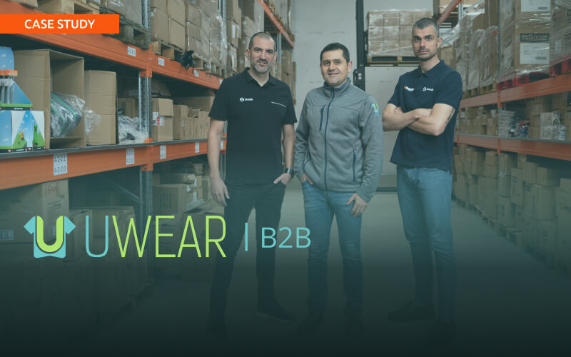Как UWear подобри бизнес процесите си чрез отделяне на B2B от продажбите към крайни клиенти в отделни магазини с обща Magento администрация?