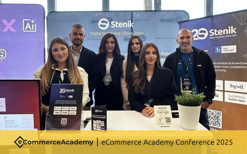 Stenik бе официален партньор на eCommerce Academy Conference 2025 - Meet. Learn. Scale.
